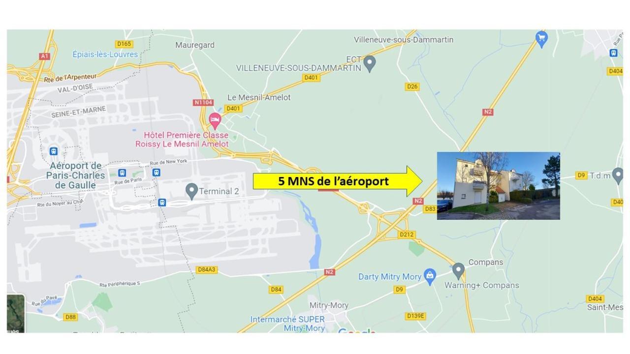Le Stop n'Go CDG - Airport - Astérix - Paris Thieux  Esterno foto
